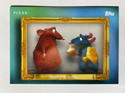 2026 Topps Disney Neon Family First Ratatouille Remy Emile FF-27