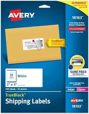 Printable Shipping Labels Customizable Mailing Stickers