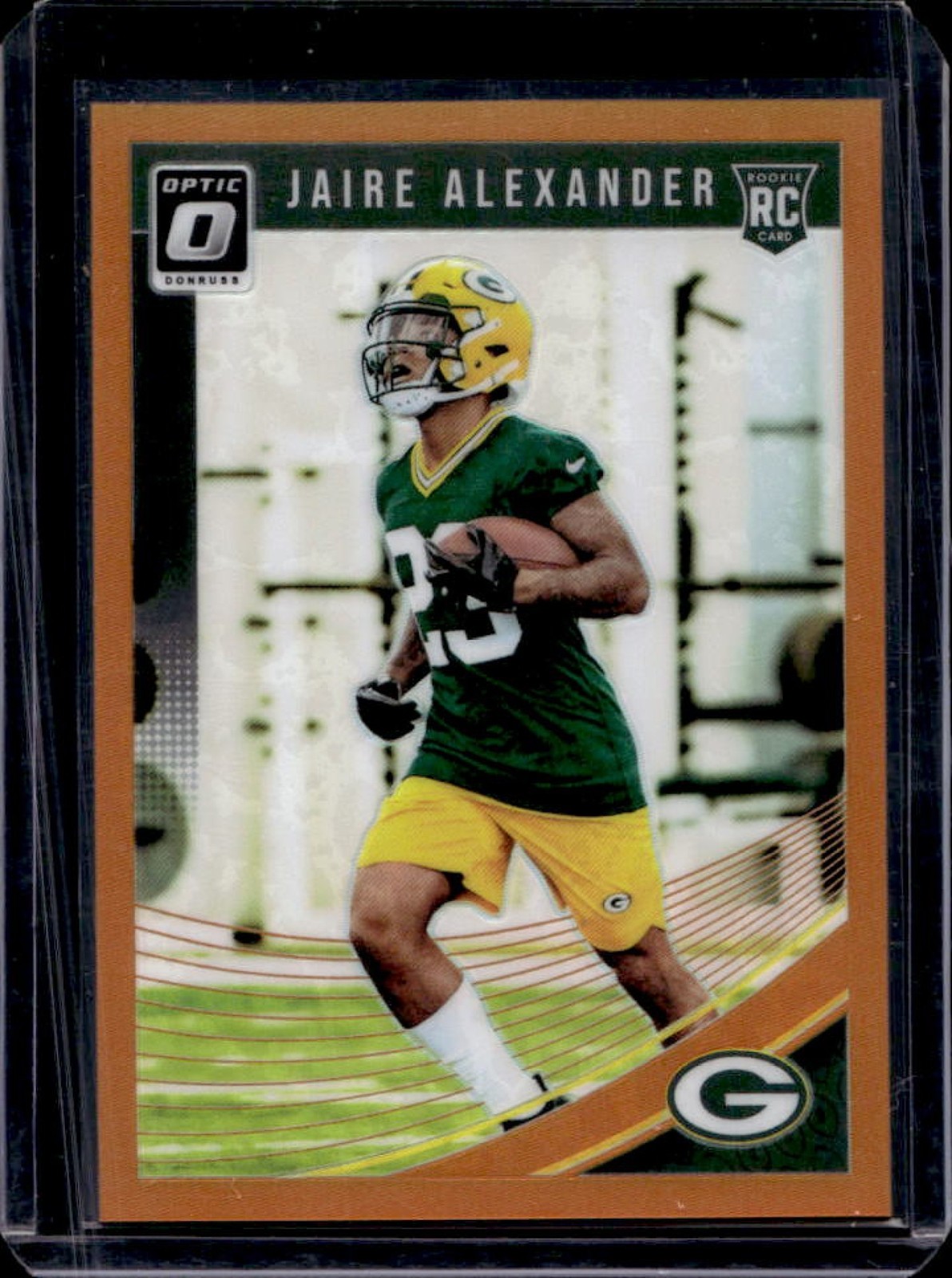 2018 Donruss Optic Jaire Alexander RC Orange Prizm Rookie #98/199 Packers