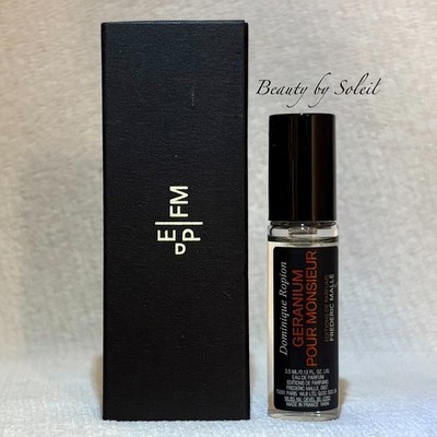 Frederic Malle Geranium Pour Monsieur EDP MINI Travel Spray .12oz, 3.5ml NIB