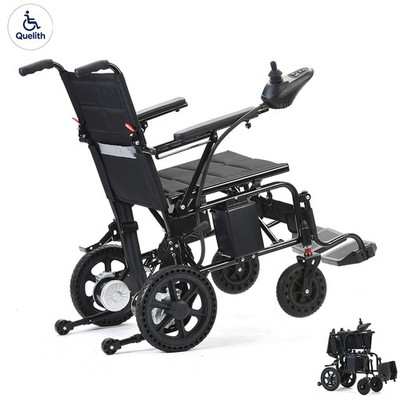 Lightweight Electric Wheelchair Mobility Folding Powerchair All Terrain 12A 24V