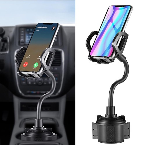 New Universal Adjustable 360° Car Mount Cup Cradle Holder Stand for Cell Phone