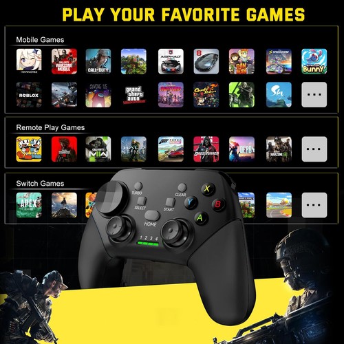 Joso Wireless Mobile Gaming Controller for iPhone, Android, iPad, Tablet, PC, - Picture 3 of 5