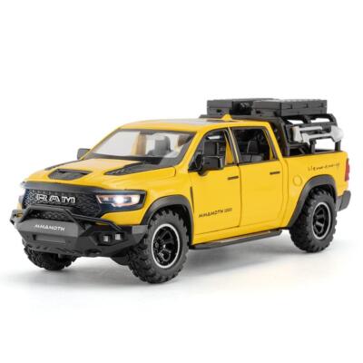 1:32 Dodge Ram 1000 Trx Mammoth Pickup Model, Alloy, Sound, Light