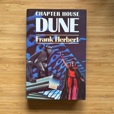 Chapter House Dune | Signed by Frank Herbert | First Edition (UK) | 1985