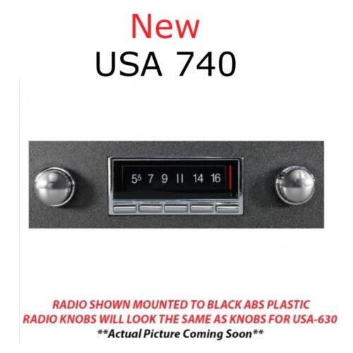 NEW USA 740 67 - 72 Chevy Truck AM/FM Radio Bluetooth W/Mic IPOD USB AUX 300 W - 第 1/12 張圖片