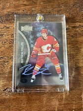 Matthew Phillips IP Signed Skybox Metal Rookie Card PSA DNA  Autographed Flames