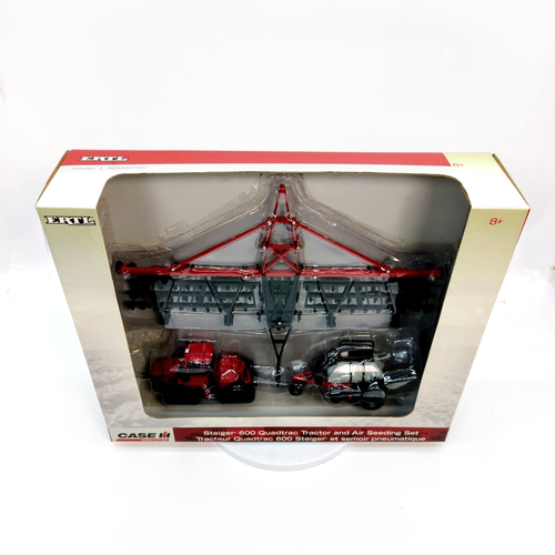 1/64 Case IH Steiger 600 Tractor With Air Drill & Cart - Picture 2 of 6