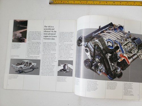 1992 FORD CROWN VICTORIA Brochure Vintage Canada - Foto 9 di 11