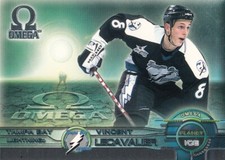 1998-99 Pacific Omega - Planet Ice #3 Vincent Lecavalier - Lightning 