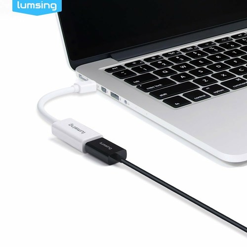 Lumsing Mini Display Port 1.2 auf HDMI 1.4 Adapter Kabel 4K 19,5cm in weiß - Afbeelding 6 van 7