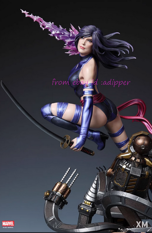 Perfect XM studios 1/4 Psylocke Statue Out Of Print In Stock Model