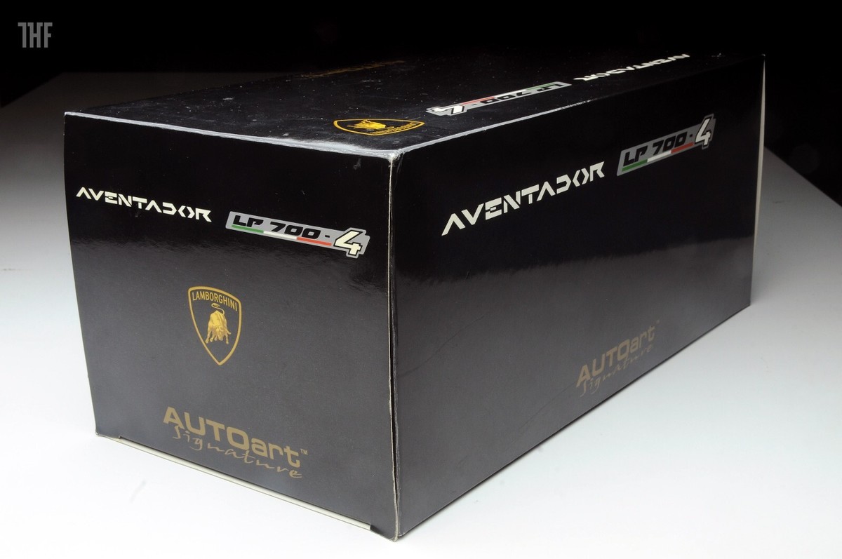 1/18 AUTOart Lamborghini Aventador LP700-4 Matt Black-74661 | eBay