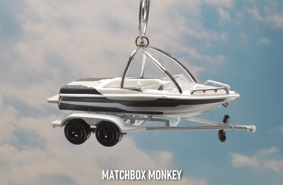 Waterski Wakesurf Boat Christmas Ornament Mastercraft Moomba Supra Water Ski - Image 3 of 4