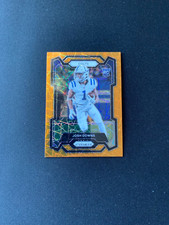 2023 Panini Prizm Orange Lazer Prizm Josh Downs #345 Colts Rookie RC