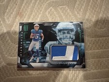 2024 Panini Black Futuristic /25 Ladd McConkey #F-LMY Chargers