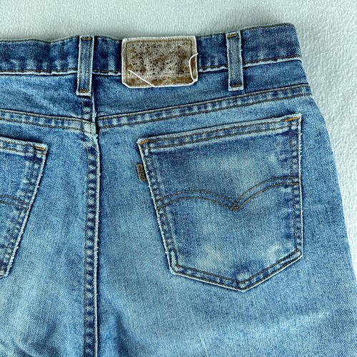 Pantalones de mezclilla rectos relajados vintage Levi’s 540 para hombre etiqueta azul talla 33x32 (32x33) - Imagen 12 de 14