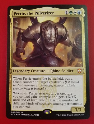 1x Perrie, the Pulverizer | New Capenna Commander | MTG Magic Cards | eBay