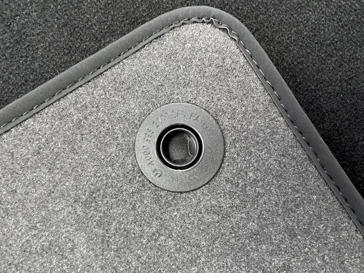 AMG Car Mats Black Glc X254 Mercedes-Benz Velour Original Coupé 