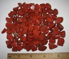 125 TUMBLED POLISHED SMALL NATURAL 0.2"- 0.5" RED JASPER STONES 148grams *5 (GG) — photo 4