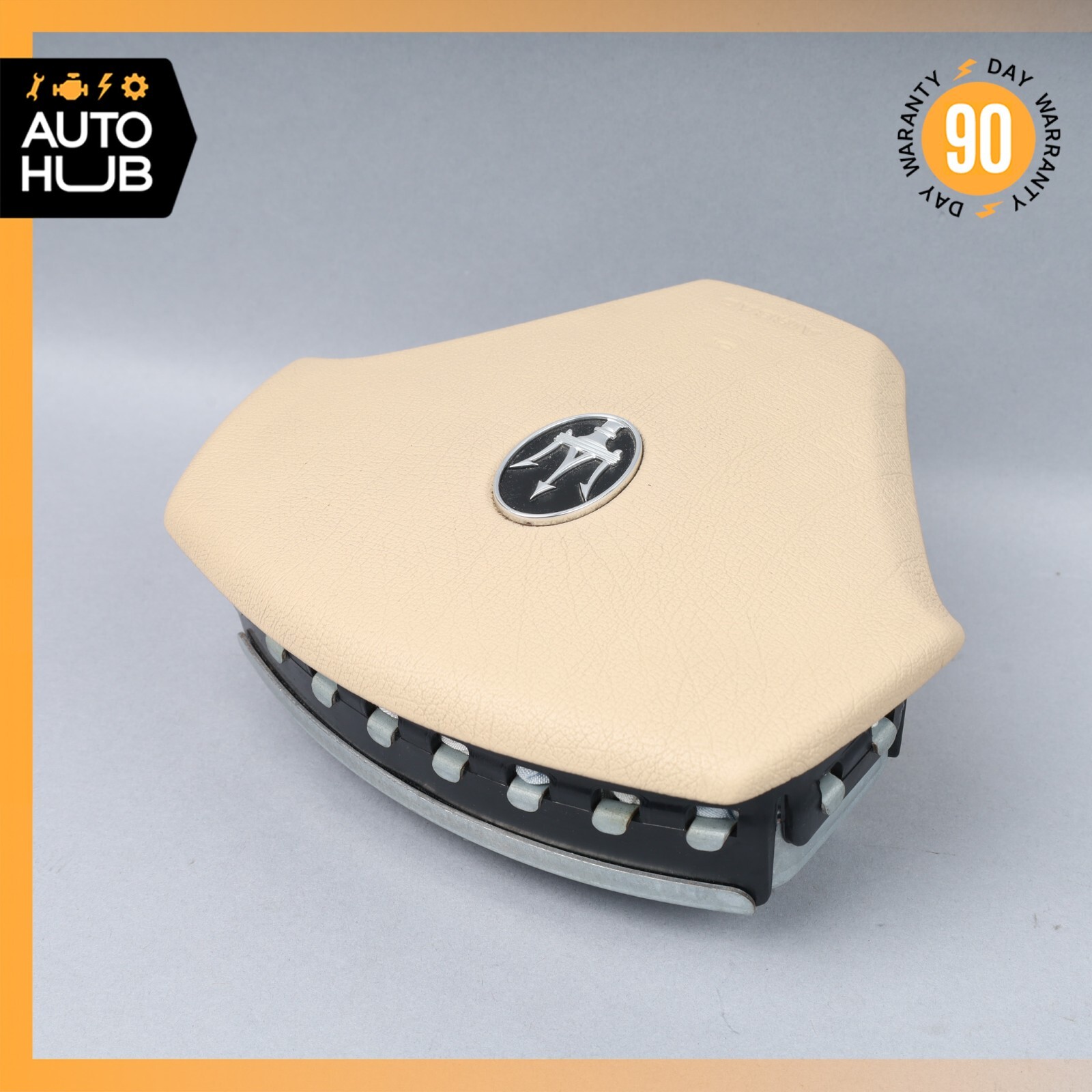 08-19 Maserati GranTurismo S M145 Steering Wheel Air Bag Airbag Beige OEM 25k