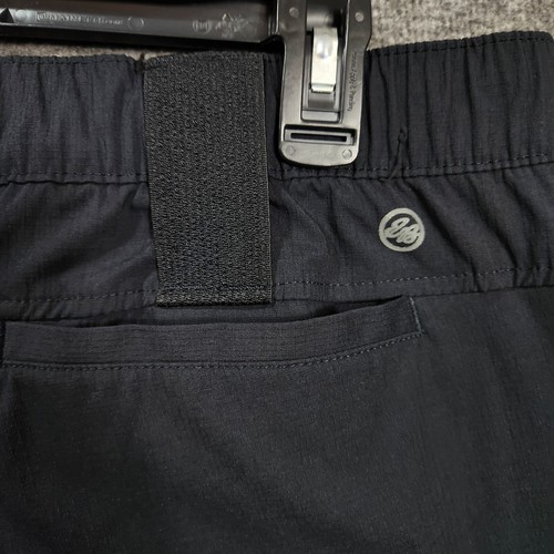 Women's Eddie Bauer Ripstop Cargo Ankle Pants Black Size 16 Nylon Hiking - Picture 8 of 17