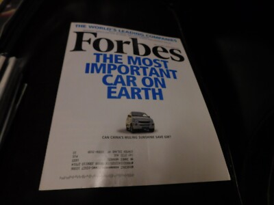 Forbes Magazine May 10 2010