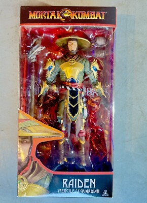McFarlane Toys Mortal Kombat Raiden Merciless Guardian 7 Inch Action Figure