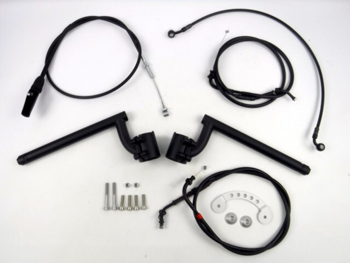MOTO GUZZI Clip-on-Set v7 iv (e5) schwarz 2S001456 Clip on set v7