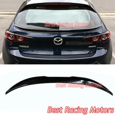 For 2019-2026 Mazda 3 5dr Hatchback CK Style Rear Trunk Spoiler Wing (ABS)