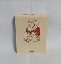 Vintage Matchbook Hacienda Hotel Canopus Lounge El Segundo CA Advertising Full