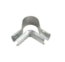 Chain Link 3" (2 7/8" OD) Post x 1 5/8" Rail Steel Corner Line Clamp (Pack of 4)