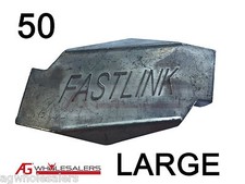 50 X LARGE FASTLINK FENCE FENCING WIRE JOINERS -WORKS WITH GRIPPLE® TENSIONING