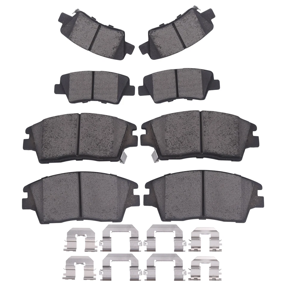 Pastillas de freno delanteras traseras cerámicas para Hyundai Tucson Kia Sportage 2016-2021 Foto 2 de 4