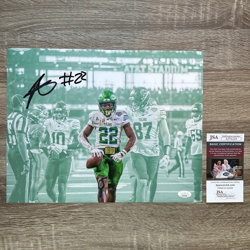Tyjae Spears Autographed 11x14 Photo 2023 Cotton Bowl MVP Flex Signed Tulane JSA eBay