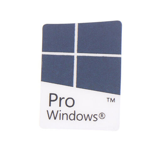 10 Stück Blau Notebook Desktop Computer Windows10 Aufkleber WIN10 PRO Etikett - Bild 7 von 8
