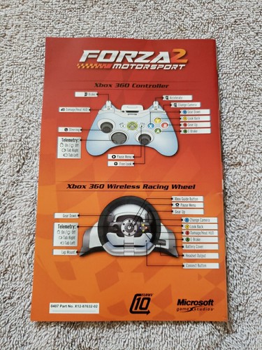 Forza Motorsport 2 - Xbox 360 - Manual Only - NM Condition - Bild 2 von 2
