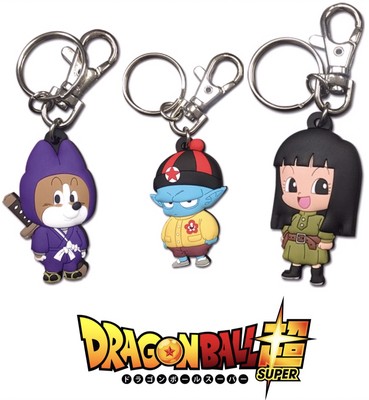 Dragon Ball Super Keychain Lot Mai Shu Pilaf Key Chain Dbz Dbs Licensed New Ebay