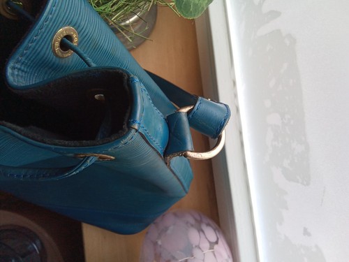 damen louis vuitton tasche gebraucht Sac Noe Blau - Bild 8 von 9