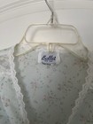 Vintage Cottagecore long floral cotton robe by Ballet New York, sz S — photo 4