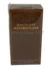 Davidoff Adventure Eau de Toilette Natural Spray for Men 1.7 Oz/50 ml NIB