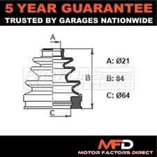 Fits Nissan Skyline 1997-2008 2.5 2.6 MFD Front Inner CV Joint Boot Set