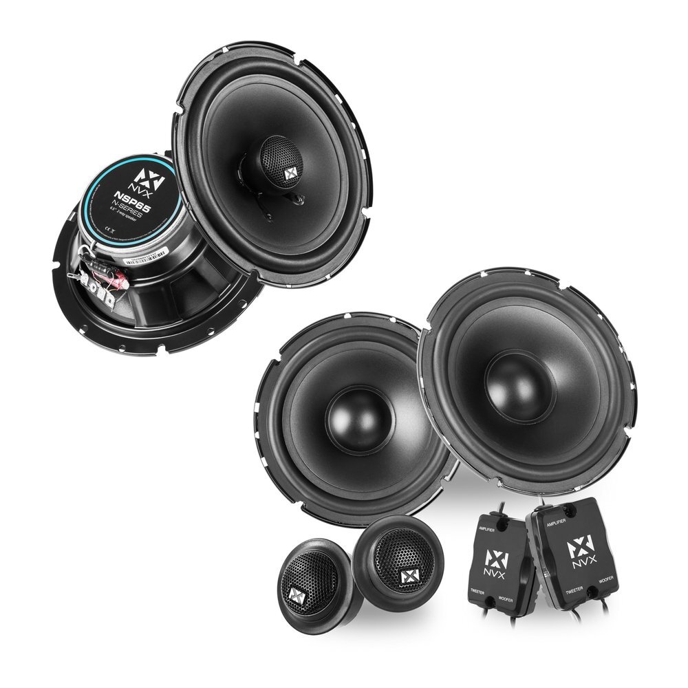 NVX NSP65KIT/NSP65 Component Speaker System 200W RMS