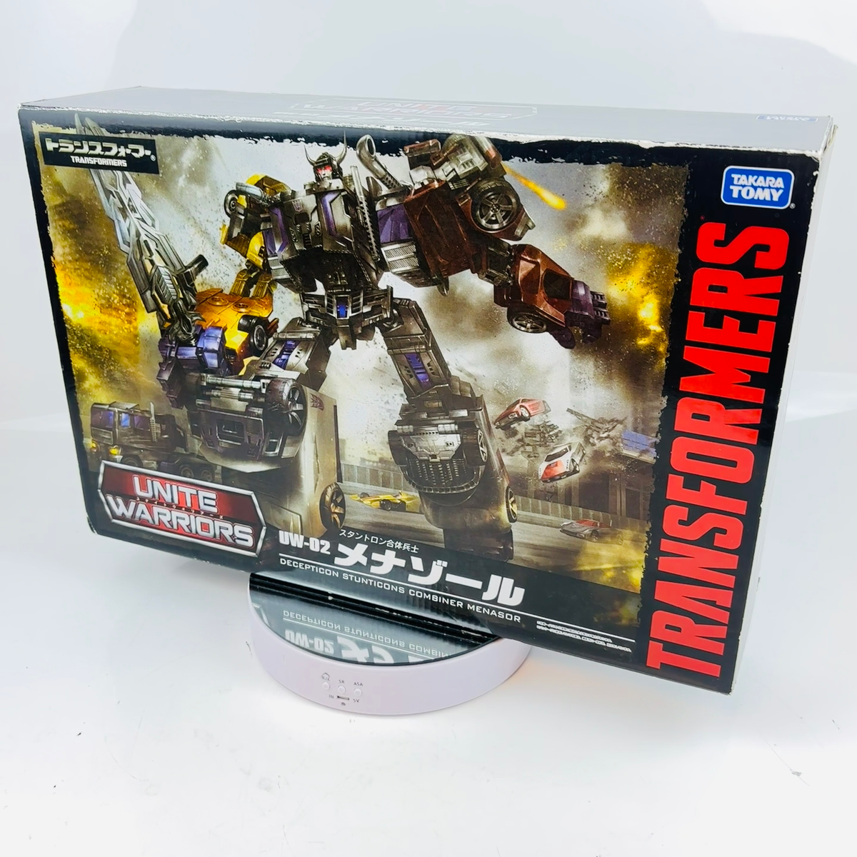 Transformers Unite Warriors UW02 Menasor Menazoru Figure W/box