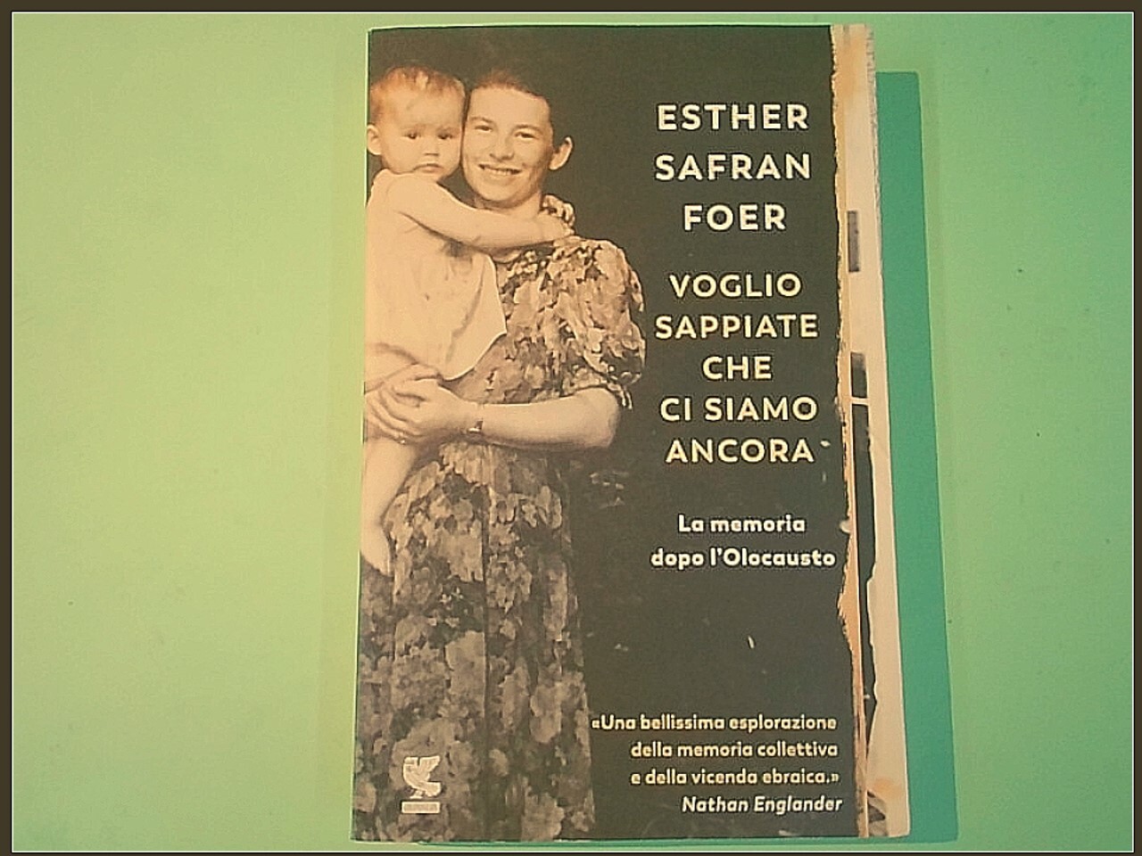 VOGLIO SAPPIATE CHE CI SIAMO ANCORA SAFRAN FOER GUANDA