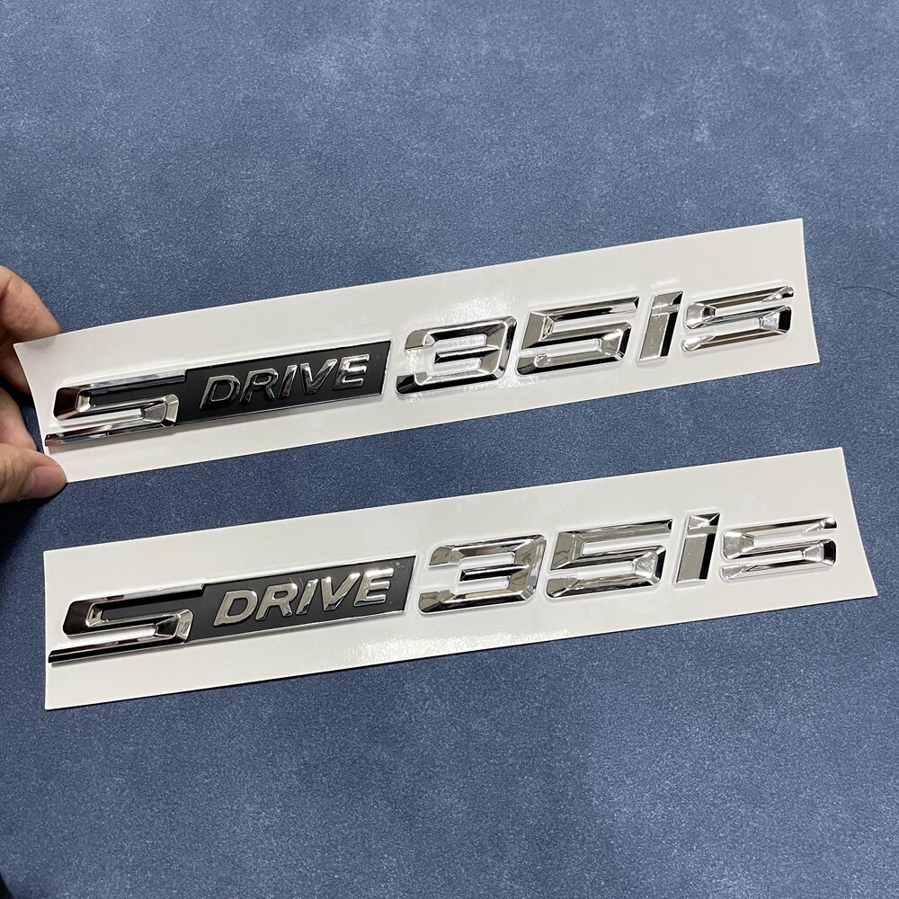 2x SDrive35is SDrive Letter Fender BADGE EMBLEM For Z4 E89 3.5i