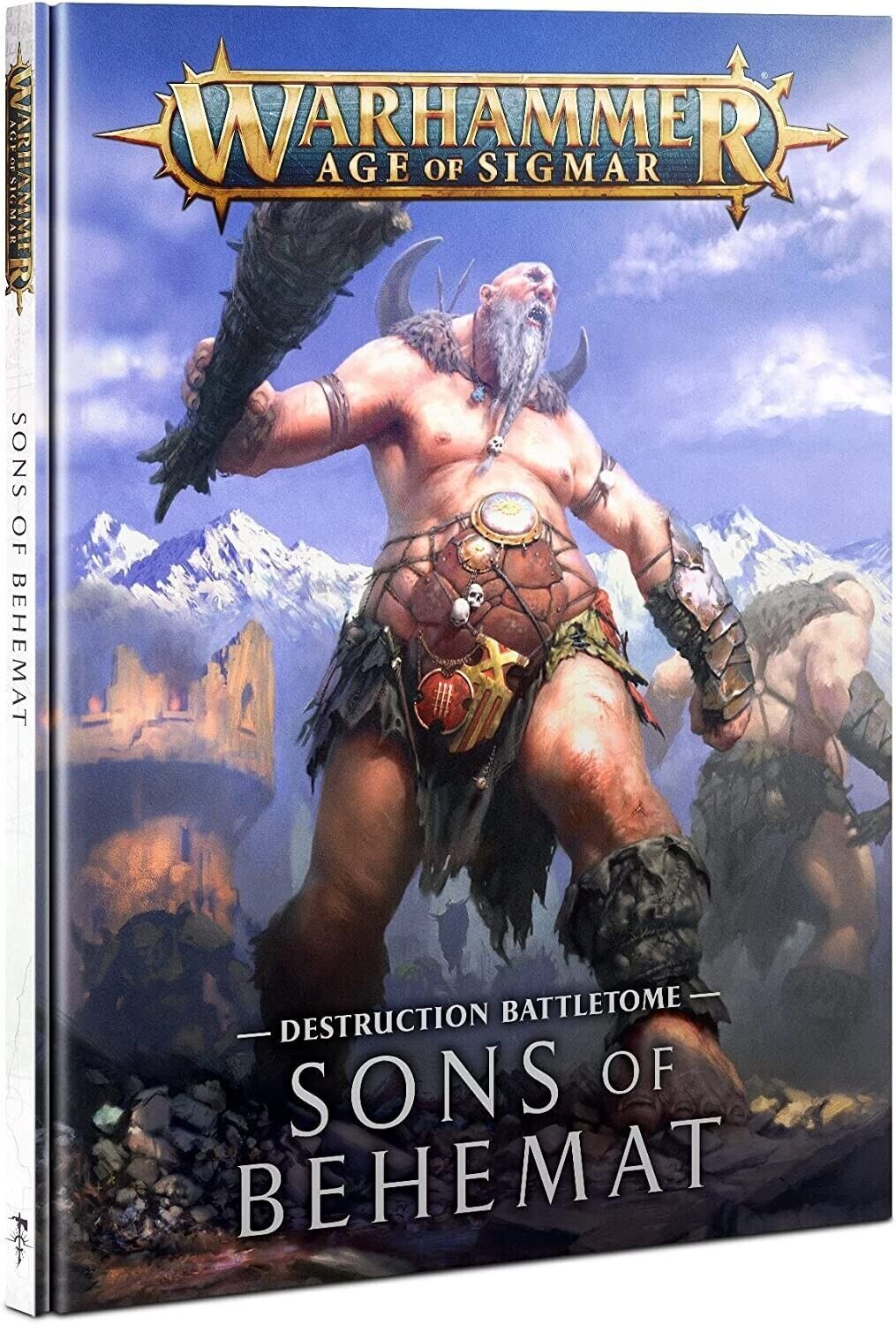 Боевой том Warhammer Age of Sigmar AoS Destruction Sons of Behemat