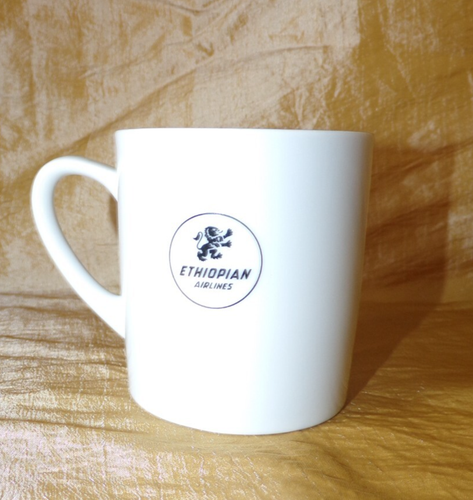 Vintage Ethiopian Airlines Tee oder Kaffeetasse Becher von Noritake Porzellan 60er Jahre? - Bild 3 von 11
