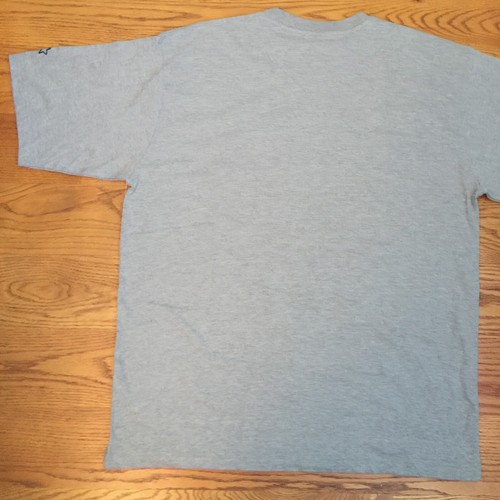 NOTRE DAME COMBAT IRISH ND STARTER T SHIRT UOMO XL GRIGIO COTONE 49,5"x31,5" - Foto 20 di 21