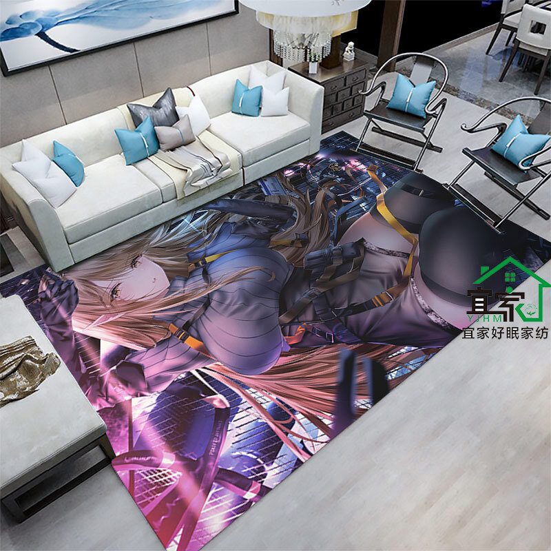 Anime Arknights Anti-Skid Area Rugs Mats Home Room Floor Mat Carpet Gift #16